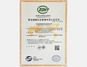 職業(yè)健康安全管理體系認(rèn)證